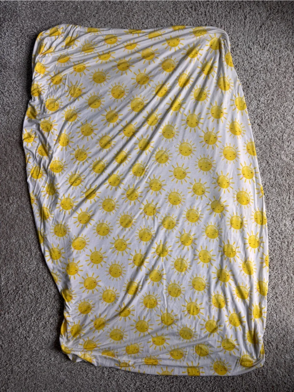 Little Sleepies Sunshine Print Crib Sheet